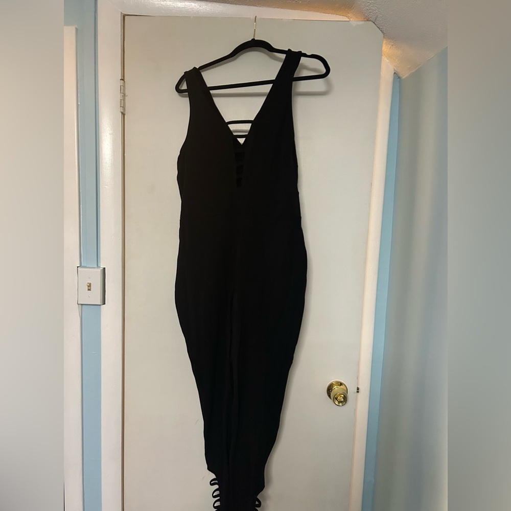 Black jumpsuit